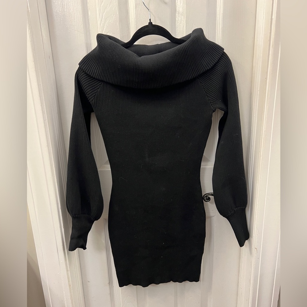 Black Sweater Dress